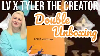 LV X TYLER THE CREATOR, DOUBLE UNBOXING! THE RUSH BUMBAG & CARD HOLDER! ITEMS 4 SALE!