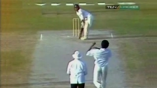 18 year old Sachin Tendulkar vs Pakistan Bowling | 49 off 38 balls 1991 Sharjah