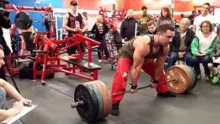 GREG DOUCETTE IFBB PRO -GUINESS WORLD RECORD HEAVIEST SUMO DEADLIFT IN ONE MINUTE