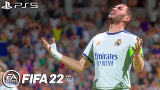 FIFA 22 PS5 | Real Madrid vs Leipzig | UEFA Champions League 22/23 Full Match Next Gen | 4K Gameplay