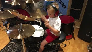 Eyeless | Slipknot - Drum Cover | Caleb H - Age 6