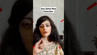 Dua Zehra New Interview 😱 #duazehra #duazahra #shorts #short