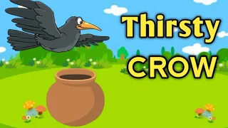Thirsty crow story in English l moral stories for kids l bedtime stories l Toddlers Slate.