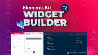 ElementsKit Widget Builder LIVE PREVIEW for Elementor page builder | Wpmet