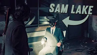 Sam Lake going bannanas with the acting in Alan Wake 2 PS5