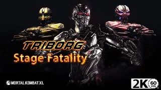 Mortal Kombat XL ► Triborg (Triborg) in the arena fatalities (Stage Fatalities) [2k HD 60 fps]