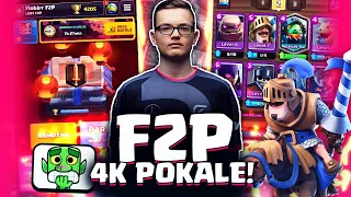 LEGENDÄRE KÖNIGSTRUHE + MAGIETRUHE! NÄCHSTE LEGENDÄRE KARTE UND 4000 POKALE IM F2P TRYMACS PROJEKT!