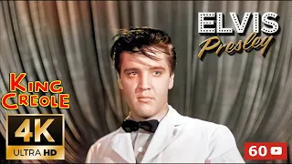 Elvis Presley AI 4K Colorized / Restored - Trouble (1958)