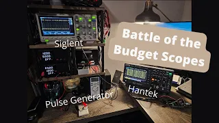 Siglent SDS 1202X-E vs Hantek DSO2D15 - Serial Decode, Bandwidth, Rise Time, USB Wave Capture