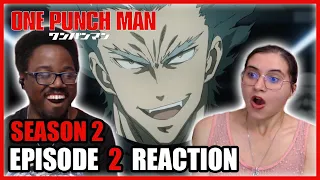 GAROU IS A MONSTER! | One Punch Man Season 2 Episode 2 Reaction