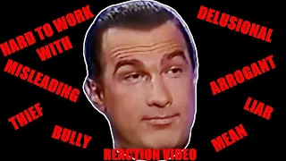 REACTION VIDEO | STEVEN SEGAL: THE MOST HATED CELEBRITY ON EARTH | SUNNYV2