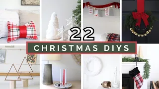 TOP 22 DIY DOLLAR TREE CHRISTMAS HOME DECOR COMPILATION 2022 | HIGH END & NOT CHEESY HOLIDAY DECOR