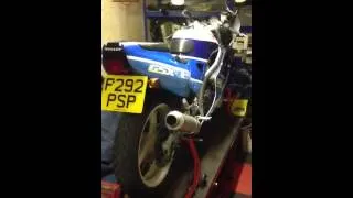 Gsxr250 first fire up