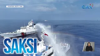 DFA, pinag-aaralan kung puwedeng basehan ng diplomatic protest ang pangwa-water cannon ng... | Saksi