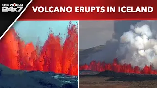 Volcano In Iceland | Volcano Erupts In Iceland, 5th Outbreak Since December 2023