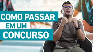 VOU PASSAR EM CONCURSO | Passo-a-passo