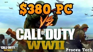 $380 PC vs. Call of Duty: WW2 (1050 ti & FX 6300 Budget PC)