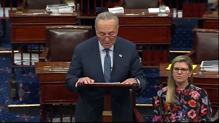 WATCH: Sen. Schumer’s full statement on Trump's impeachment trial  | Trump's first impeachment trial