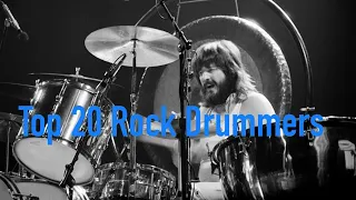 Top 20 Rock Drummers Of All Time