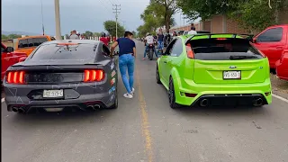 FOCUS RS VS MUSTANG GT 5.0 2019 || HORACIO SAAVEDRA || RETÓ ||