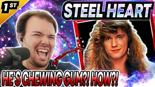 Brava!! True Talent! Steel Heart | She's Gone Vocal Coach Reaction