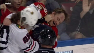 Gotta See It: Kane, Jokinen drop the gloves... kind of