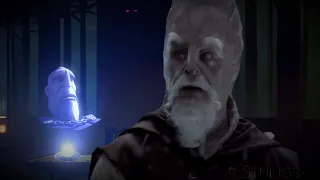 Ki Adi Mundi attempts to capture Count Dooku's mom