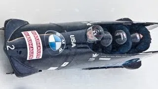 Altenberg WC 4Man Bobsleigh Heat 1, January 6 2013