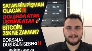 Gram Altın Rekor Fiyat🚀Dolar Yükselişi Sürüyor‼️Bitcoin Analiz Kanıtlarıyla🥇ALTIN,GÜMÜŞ, BİST100