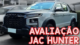 Avaliação NOVA JAC HUNTER 4x4 - PICKUP MAIOR QUE FIAT TITANO E RANGER