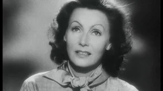 Greta Garbo Screen Test (Cinematographer: Joseph Valentine, May 1949).
