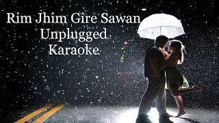 Rim Jhim Gire Sawan ♥️ Beautiful Unplugged Karaoke / Kishore Kumar