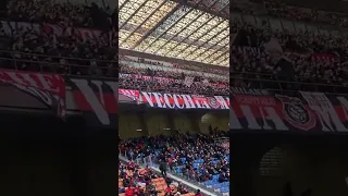 Milan Sampdoria La Curva Sud solo mai ti lascerò