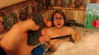 Psycho Dad Destroys Nintendo Switch