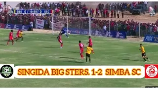 SINGIDA BIG STERS vs SIMBA SC 1-2 LIGI KUU NBC