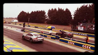 Porshe 911 vs Audi TT RS, Arrancones 1/4 de milla Pegaso!