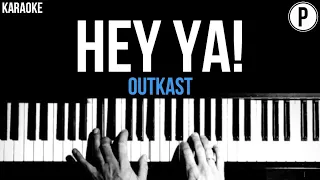 OutKast - Hey Ya! Karaoke Acoustic Piano Instrumental