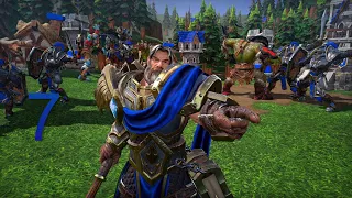 Прохождение Warcraft 3  Reforged #7   Глава 2  Черная гора проблем Альянс   Падение Лордерона