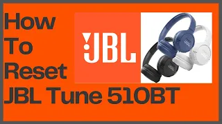 How reset JBL! headphones.