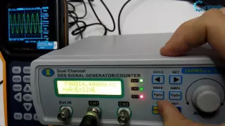 Видеообзор генератора сигналов MHS 5200A 25 МГц от магазина Суперайс