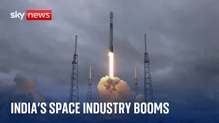 India: Space industry booms as government allows more private enterprise in sector