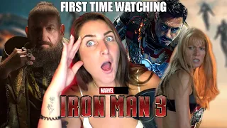 First time watching IRON MAN 3 (2013) | I was NOT expecting that!