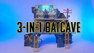 DC Batman 3-in-1 Batcave Playset with Exclusive 4-inch Batman Action Figure Spin Master Review