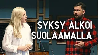 Tynkkynen suolasi Ohisalon heti syksyn ensimmäisessä eduskunnan istunnossa