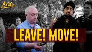 A Brown Man Orders An Englishman To Leave A Conversation On London Not Being English Anymore**