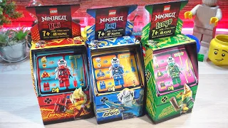 Pure builds 🔊 LEGO Ninjago Arcade Pods - Kai, Jay, Lloyd 71714 71715 71716