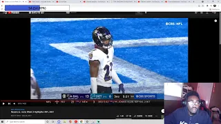 *REACTING* Ravens vs. Lions Week 3 Highlights | NFL 2021