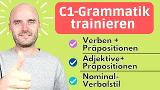 C1-Grammatik trainieren | LIVE Deutsch lernen C1