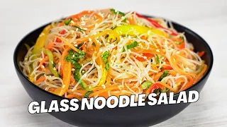 GLASS NOODLE SALAD | FRESH & EASY Meal in 20 Minutes. Recipe by Always Yummy!