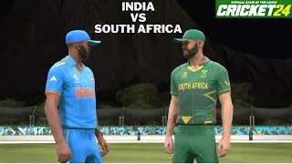 India🆚South Africa 5 over match || Thriller match🔥PS5 Gameplay CRICKET24 #cricket  #trending